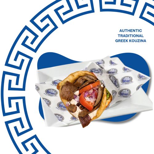 Beef/Lamb Gyro at Marathon Deli